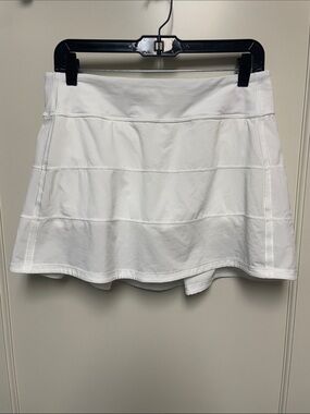 Lululemon Pace Rival Skort White